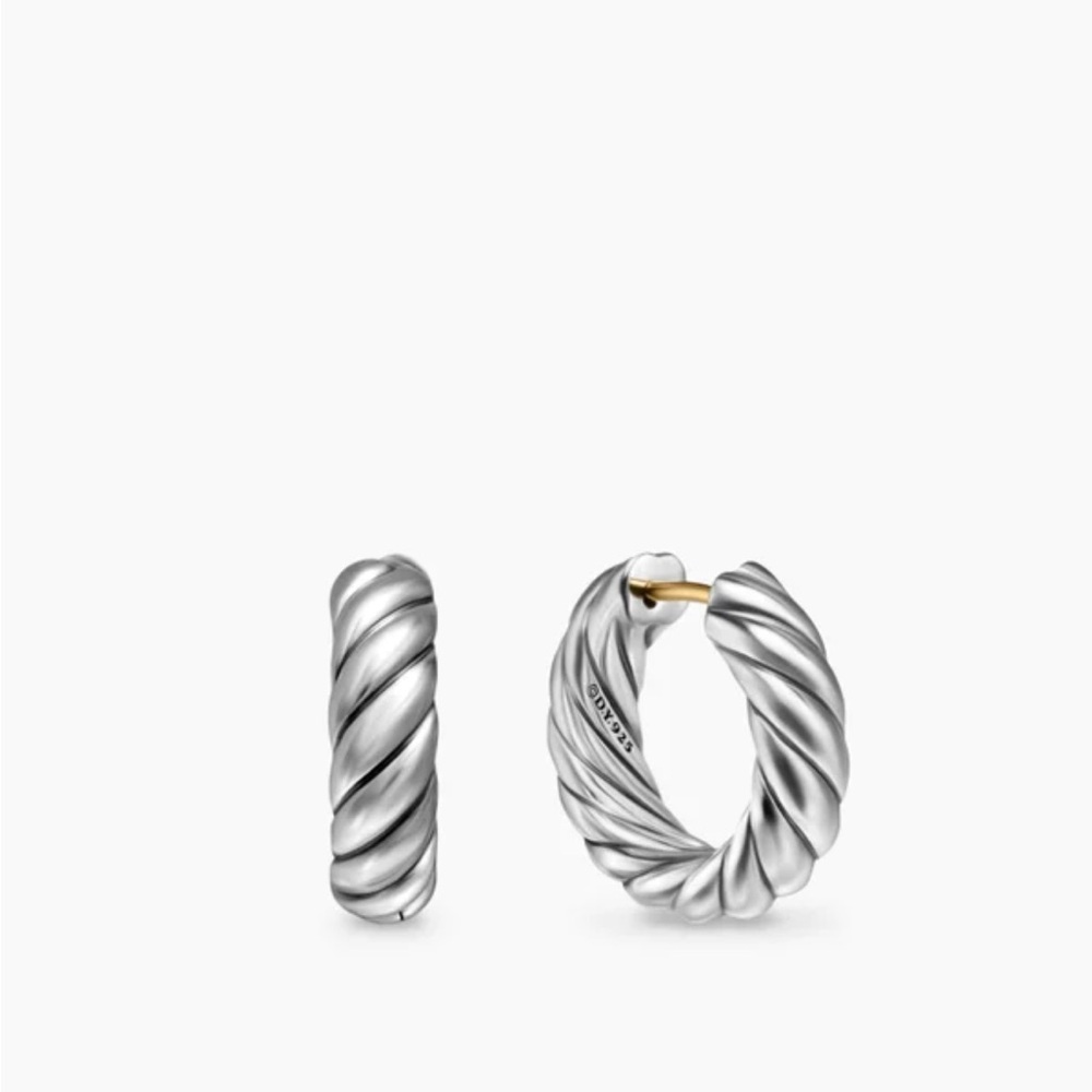 David Yurman Cable Hoop Earrings